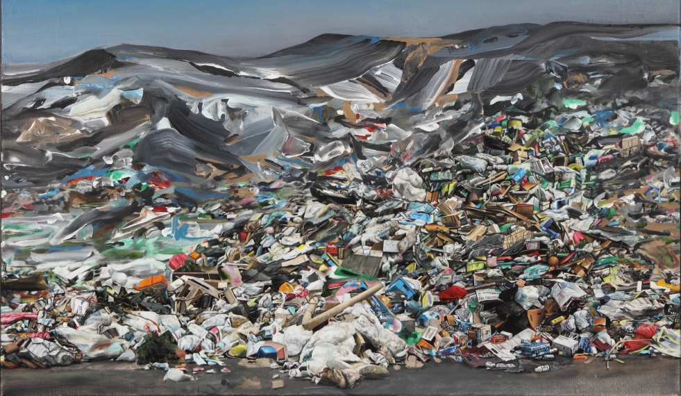 Image result for landscapes filled with plastics
